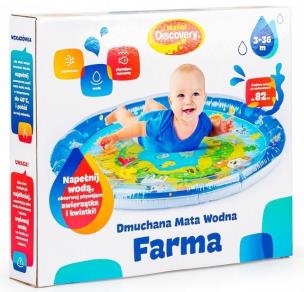 Mata dmuchana wodna Farma duża. Wydawca: Dumel. Multiszop.pl Opakowanie Mata dmuchana wodna Farma duża
