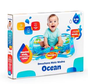 Mata dmuchana wodna Ocean mała. Wydawca: Dumel. Multiszop.pl Opakowanie Mata dmuchana wodna Ocean mała
