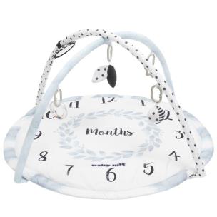 Mata edukacyjna miesiące biała. Wydawca: Baby Mix. Multiszop.pl Opakowanie Mata edukacyjna miesiące biała