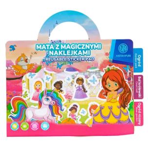 Mata z magicznymi naklejkami Astrafun mix. Wydawca: ASTRA papiernicze. Multiszop.pl Opakowanie Mata z magicznymi naklejkami Astrafun mix