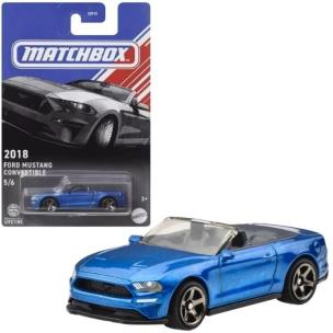 Opakowanie Matchbox Samochód 2018 Ford Mustang Convertible
