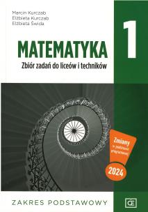 Okładka książki Matematyka LO 1 Zbiór zadań ZP NPP w.2019 OE PAZDR