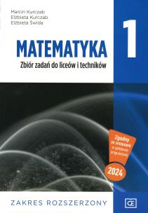 Okładka książki Matematyka LO 1 Zbiór zadań ZR NPP w.2019 OE PAZDR