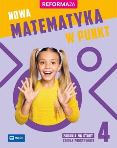 Okładka książki Matematyka SP 4 Matematyka w punkt zadania