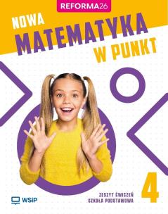 Okładka książki Matematyka SP 4 Nowa matematyka w punkt ćwiczenia