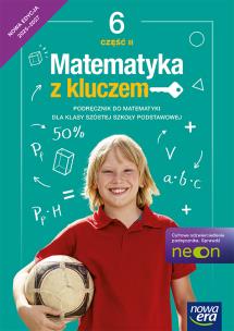 Okładka książki Matematyka z kluczem  podręcznik dla klasy 6 szkoły podstawowej część 1 EDYCJA 2025-2027