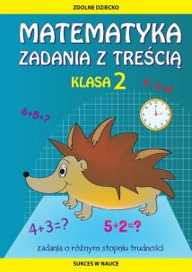 Okładka książki Matematyka Zadania z Treścią Klasa 2 w.2026
