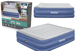 Materac dmuchany 203x193x56cm. Wydawca: Bestway. Multiszop.pl Opakowanie Materac dmuchany 203x193x56cm