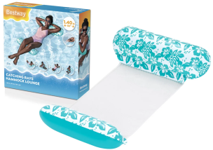 Materac dmuchany do pływania siatkowy 140x87cm. Wydawca: Bestway. Multiszop.pl Opakowanie Materac dmuchany do pływania siatkowy 140x87cm