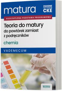 Okładka książki Matura 2026 Chemia Teoria do matury Vademecum ZR