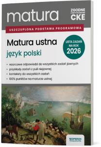 Matura 2026 Język polski Matura ustna ZRiP. Autor: Banowski Tadeusz, Beata Zielińska. Multiszop.pl Okładka książki Matura 2026 Język polski Matura ustna ZRiP