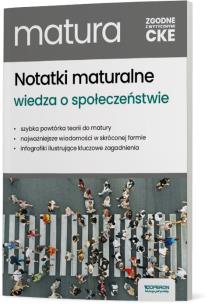 Matura 2026 WOS Notatki ZR. Autor: Walczyk Mikołaj, Iwona Walendziak. Multiszop.pl Okładka książki Matura 2026 WOS Notatki ZR