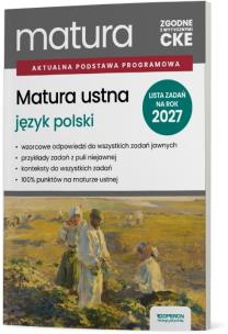 Okładka książki Matura 2027 Język polski Matura ustna