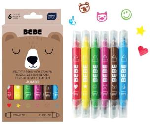 Opakowanie Mazaki jumbo ze stempel 6szt Bebe Friend