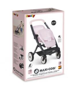 MC&Q Spacerówka dla bliźniąt różowa. Wydawca: Smoby. Multiszop.pl Opakowanie MC&Q Spacerówka dla bliźniąt różowa