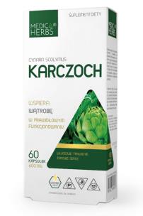 Zdjęcie produktu Medica Herbs Karczoch 60kaps