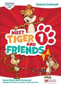 Okładka książki Meet Tiger & Friends 1 zeszyt ćwiczeń + kod