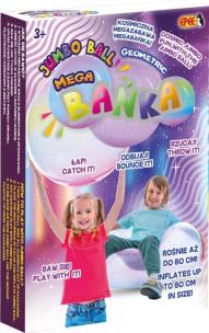 Mega Bańka - Geometric tęczowa 4. Wydawca: EPEE. Multiszop.pl Opakowanie Mega Bańka - Geometric tęczowa 4