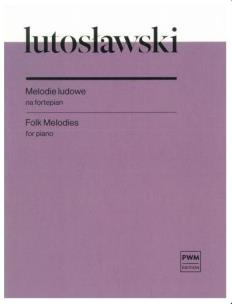 Okładka książki Melodie ludowe na fortepian
