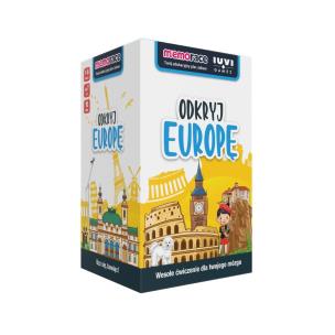 Opakowanie MemoRace Odkryj Europę IUVI Games