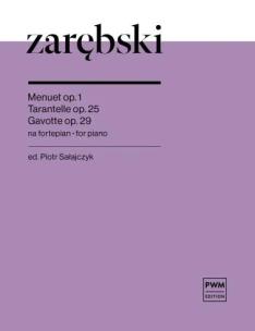 Okładka książki Menuet op. 1, Tarantelle op. 25, Gavotte op. 29