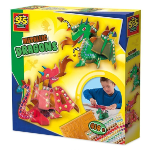 Opakowanie Metaliczne ozdabianie smoków