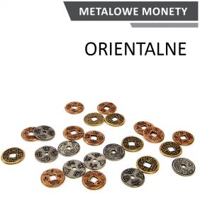 Opakowanie Metalowe Monety - Orientalne (zestaw 24 monet)