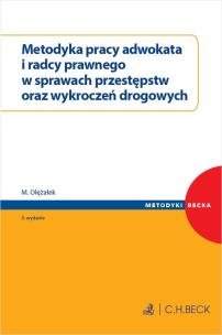 Okładka książki Metodyka pracy adwokata i radcy prawnego w spr