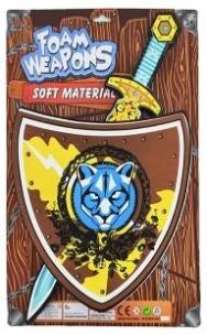 Opakowanie Miecz i tarcza piankowe