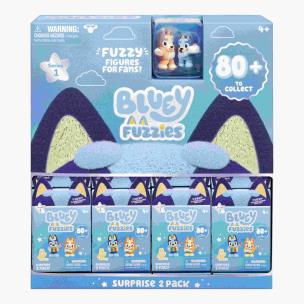 Opakowanie Miękkie Figurki Bluey Fuzzies Surprise 2 sztuki mix wzorów BLU19294
