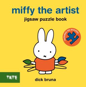 Okładka książki Miffy the Artist: Jigsaw Puzzle Book