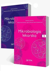 Mikrobiologia lekarska Tom 1-2. Autor: Małgorzata Bulanda, Pietrzyk Agata, Wróblewska Marta. Multiszop.pl Okładka książki Mikrobiologia lekarska Tom 1-2