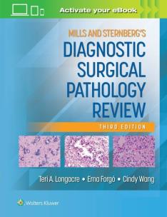 Okładka książki Mills and Sternberg's Diagnostic Surgical Pathology Review: Print + eBook with Multimedia