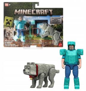 Zdjęcie produktu Minecraft Najlepszy przyjaciel wilk Steve