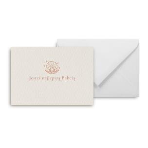Opakowanie Mini kartka Jesteś najlepszą Babcią
