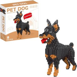 Opakowanie Mini klocki doberman 950el