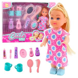 Opakowanie Mini laleczka z akcesoriami do pielęgnacji