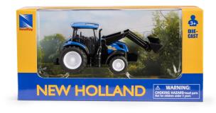 Opakowanie Mini New HollandTraktor T6 z łopatą
