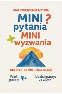 Opakowanie Mini pytania. Mini wyzwania - gra psychoedukacyjna