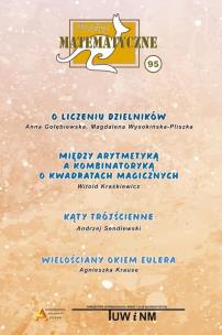 Okładka książki Miniatury matematyczne 95