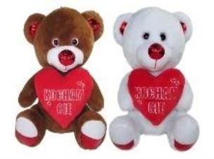 Opakowanie Miś Kocham Cię 30cm MIX