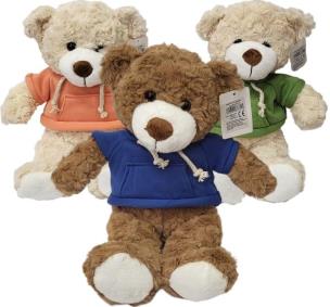 Opakowanie Miś w bluzce 33cm MIX