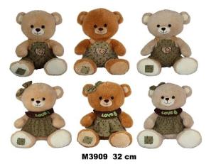 Opakowanie Miś w sukience 32cm MIX