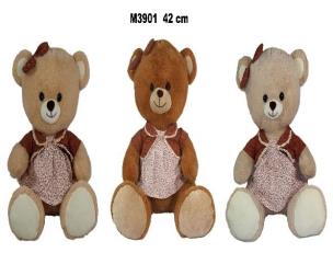 Opakowanie Miś w sukience 42cm MIX