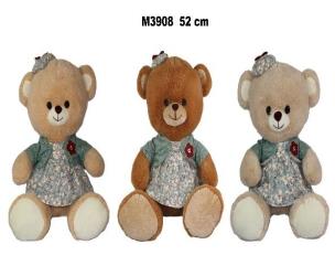 Opakowanie Miś w sukience 52cm MIX