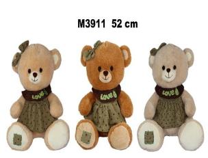 Opakowanie Miś w sukience 52cm MIX