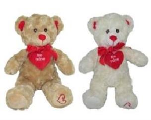 Opakowanie Miś z sercem 20cm MIX