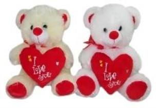 Opakowanie Miś z sercem 30cm MIX