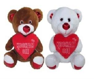 Opakowanie Miś z sercem 50cm MIX