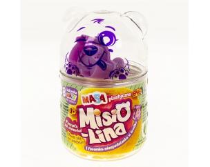 Misiolina Masa plastyczna żółta 60g + 1 foremka. Wydawca: EPEE. Multiszop.pl Opakowanie Misiolina Masa plastyczna żółta 60g + 1 foremka